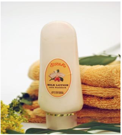 Screenshot 2025-11-11 152855 لوشن ( مرطب للجسم ) بالحليب مع واقي من الشمس - الصورة 1