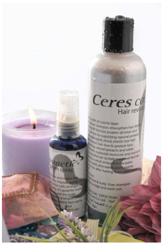 Screenshot 2025-11-11 163614 مجموعة شامبو الكيراتين مع بخاخ مقوي للشعر - الصورة 1